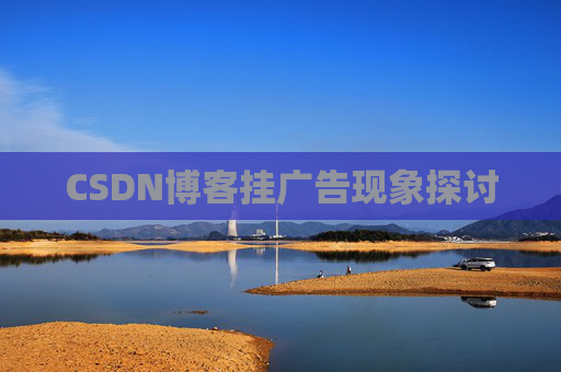 CSDN博客挂广告现象探讨